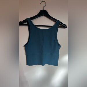 Lululemon Power Pivot Ribbed Tank Top - Capture Blue